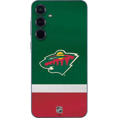 NHL Minnesota Wild Jersey Galaxy A36 5G Skin
