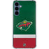 NHL Minnesota Wild Jersey Galaxy A55 5G Clear Case
