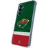 NHL Minnesota Wild Jersey Galaxy A55 5G Clear Case