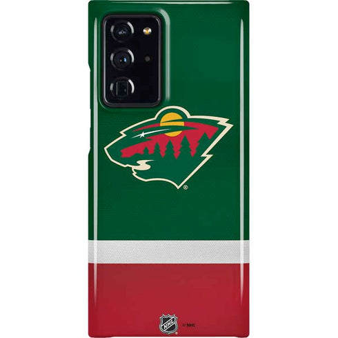 NHL Minnesota Wild Jersey Galaxy Cases