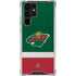 NHL Minnesota Wild Jersey Galaxy S23 Ultra Clear Case