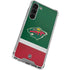 NHL Minnesota Wild Jersey Galaxy S24 FE Clear Case