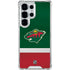 NHL Minnesota Wild Jersey Galaxy S25 Ultra Clear Case