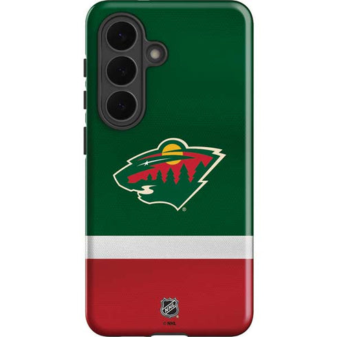 NHL Minnesota Wild Jersey Galaxy S26 Plus Impact Case