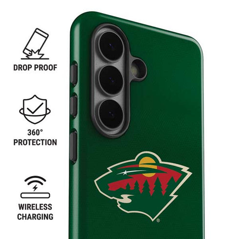 NHL Minnesota Wild Jersey Galaxy S26 Plus Impact Case