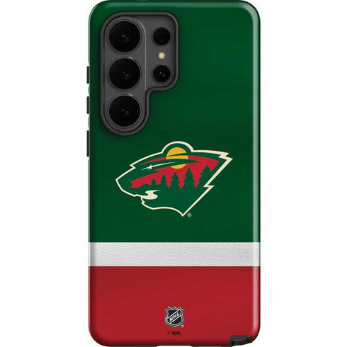 NHL Minnesota Wild Jersey Galaxy S26 Ultra Impact Case
