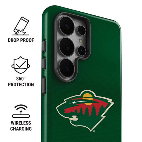NHL Minnesota Wild Jersey Galaxy S26 Ultra Impact Case