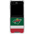 NHL Minnesota Wild Jersey Galaxy Z Flip6 Clear Case