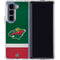 NHL Minnesota Wild Jersey Galaxy Z Fold5 5G Clear Case
