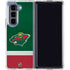 NHL Minnesota Wild Jersey Galaxy Z Fold5 5G Clear Case