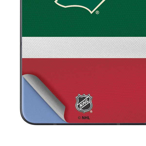 NHL Minnesota Wild Jersey Galaxy Z Fold5 5G Skin