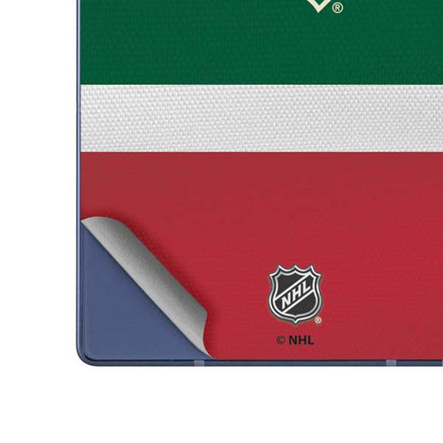 NHL Minnesota Wild Jersey Galaxy Z Fold6 Skin