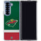 NHL Minnesota Wild Jersey Galaxy Z Fold7 Clear Case