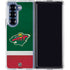 NHL Minnesota Wild Jersey Galaxy Z Fold7 Clear Case