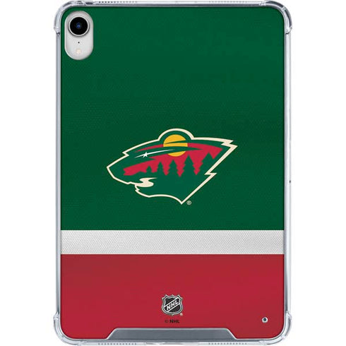 NHL Minnesota Wild Jersey iPad 11th Gen (2025) Clear Case