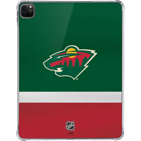 NHL Minnesota Wild Jersey iPad Pro 11in (2024) Clear Case