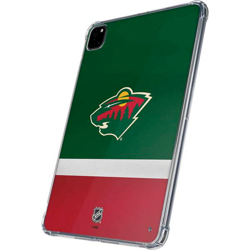 NHL Minnesota Wild Jersey iPad Pro 11in (2024) Clear Case