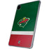 NHL Minnesota Wild Jersey iPad Pro 11in (2024) Clear Case