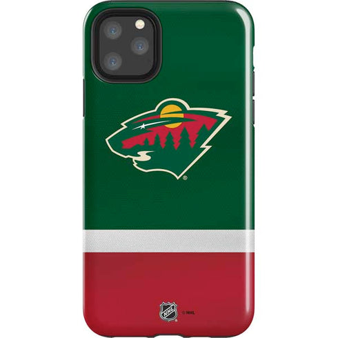 NHL Minnesota Wild Jersey iPhone Cases