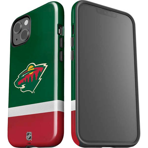 NHL Minnesota Wild Jersey iPhone 15 Impact Case