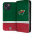 NHL Minnesota Wild Jersey iPhone 15 Plus Folio Case