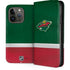 NHL Minnesota Wild Jersey iPhone 15 Pro Folio Case