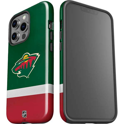 NHL Minnesota Wild Jersey iPhone 15 Pro Impact Case