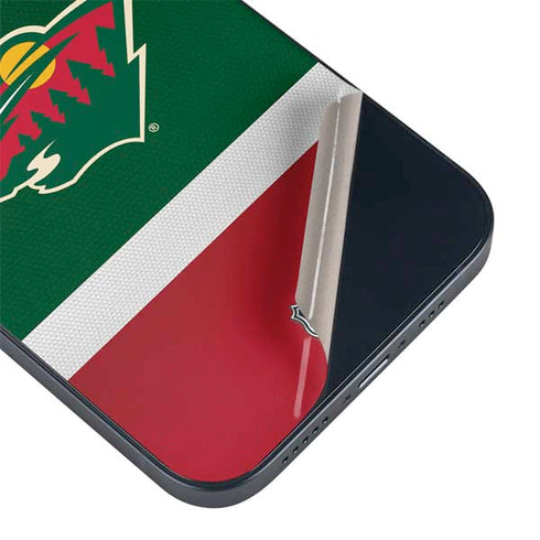 NHL Minnesota Wild Jersey iPhone 15 Skin