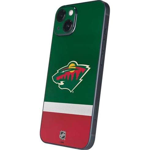 NHL Minnesota Wild Jersey iPhone 15 Skin