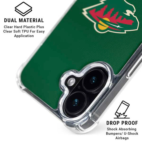 NHL Minnesota Wild Jersey iPhone 16 MagSafe Case