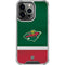 NHL Minnesota Wild Jersey iPhone 16 Pro Clear Case
