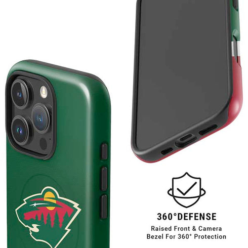 NHL Minnesota Wild Jersey iPhone 16 Pro Magsafe Impact Case