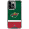 NHL Minnesota Wild Jersey iPhone 16 Pro Max Clear Case