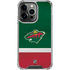 NHL Minnesota Wild Jersey iPhone 16 Pro Max Clear Case