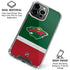 NHL Minnesota Wild Jersey iPhone 16 Pro Max Clear Case