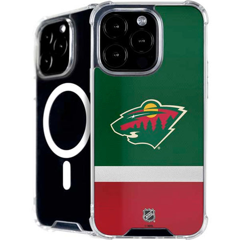 NHL Minnesota Wild Jersey iPhone 16 Pro Max MagSafe Case