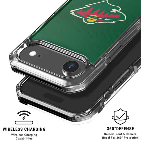 NHL Minnesota Wild Jersey iPhone 17 Air Clear Case