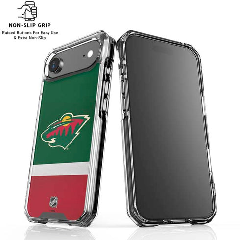 NHL Minnesota Wild Jersey iPhone 17 Air Clear Case