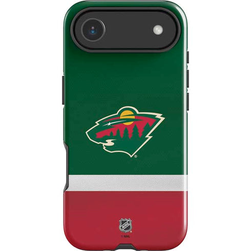 NHL Minnesota Wild Jersey iPhone 17 Air Impact Case