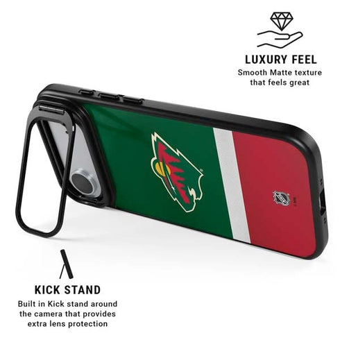 NHL Minnesota Wild Jersey iPhone 17 Air Kickstand Case