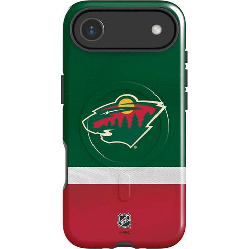 NHL Minnesota Wild Jersey iPhone 17 Air Magsafe Impact Case
