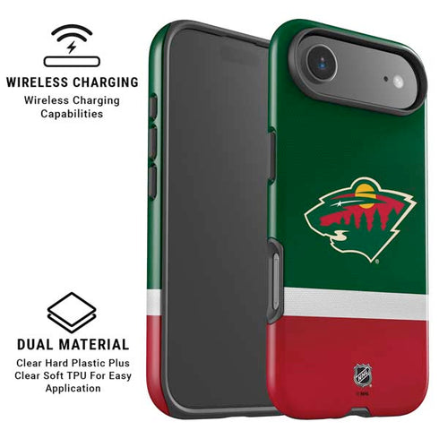NHL Minnesota Wild Jersey iPhone 17 Air Magsafe Impact Case