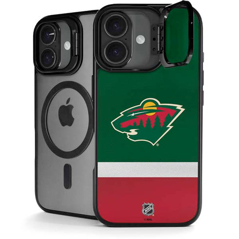 NHL Minnesota Wild Jersey iPhone 17 Kickstand Case