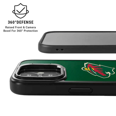 NHL Minnesota Wild Jersey iPhone 17 Kickstand Case