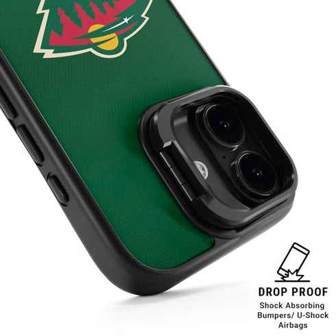 NHL Minnesota Wild Jersey iPhone 17 Kickstand Case