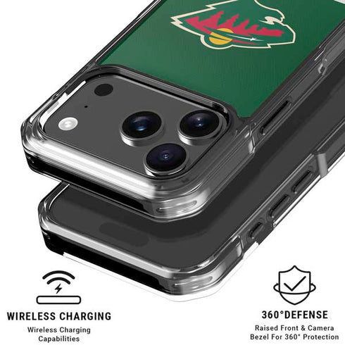 NHL Minnesota Wild Jersey iPhone 17 Pro Clear Case