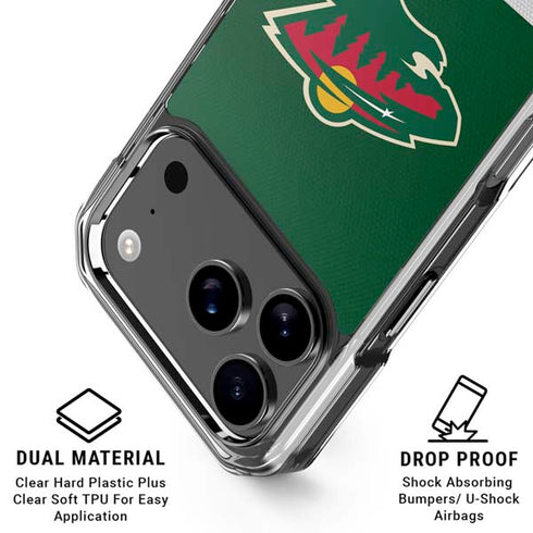 NHL Minnesota Wild Jersey iPhone 17 Pro MagSafe Case