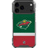 NHL Minnesota Wild Jersey iPhone 17 Pro Max Clear Case