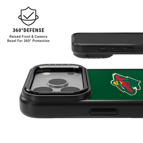 NHL Minnesota Wild Jersey iPhone 17 Pro Max Kickstand Case