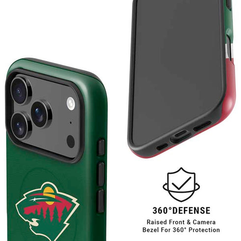 NHL Minnesota Wild Jersey iPhone 17 Pro Max Magsafe Impact Case